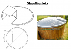 Glassfiber lokk