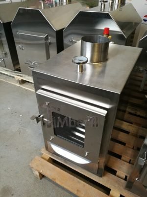 Ekstern rustfritt stål ovn for badestamper [rektangulær modell] (12)