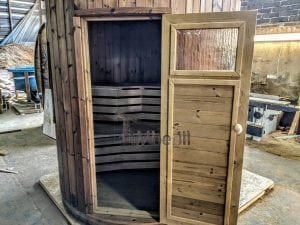 Utendørs badstue for begrenset hageplass (15)