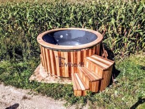 Elektrisk utendørs badestamp Wellness konisk (1)