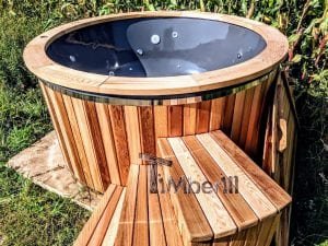 Elektrisk utendørs badestamp Wellness konisk (9)